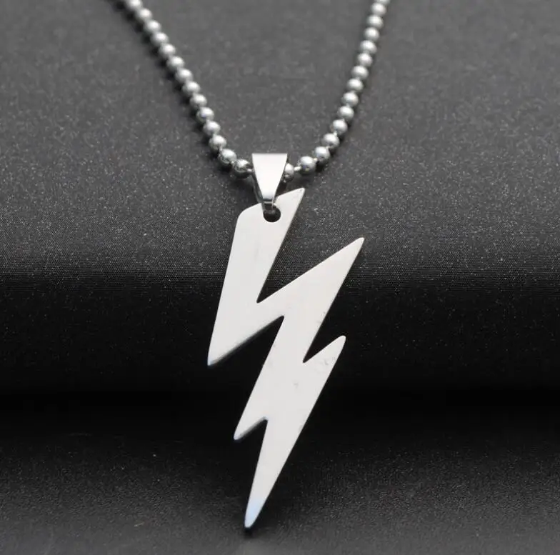 

Men's Necklace European and American Stainless Steel Titanium Necklace Pendant Korean Version Foreign Trade Small Jewelry Pendan