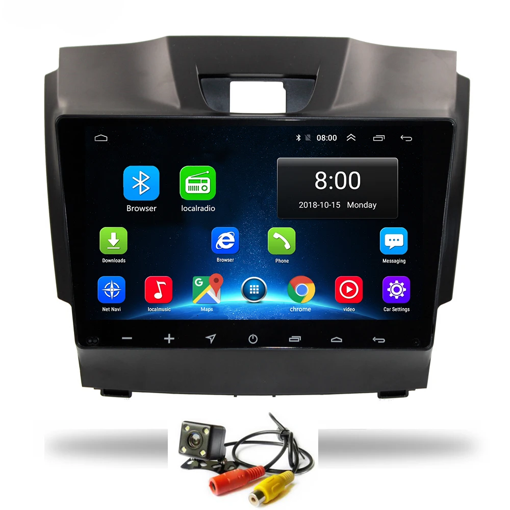Android 8 1 автомобильный Радио gps для Chevrolet Isuzu Trailblazer D-Max S10 Colorado автоавтомагнитола