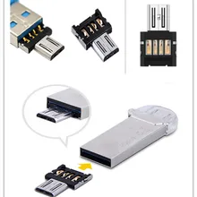 2 шт 5pin Micro USB OTG кабель адаптер конвертер флэш U диск для Xiaomi htc samsung HuaWei телефон планшет