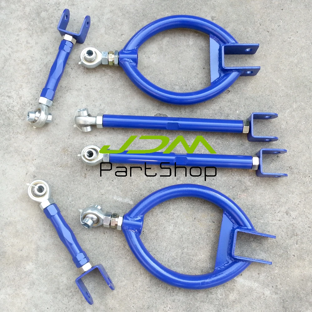 

Adjustable Suspension Control Arm Rear Camber Toe Arm Traction Arm For 89-94 Nissan 240SX 180SX S13 300ZX Z32