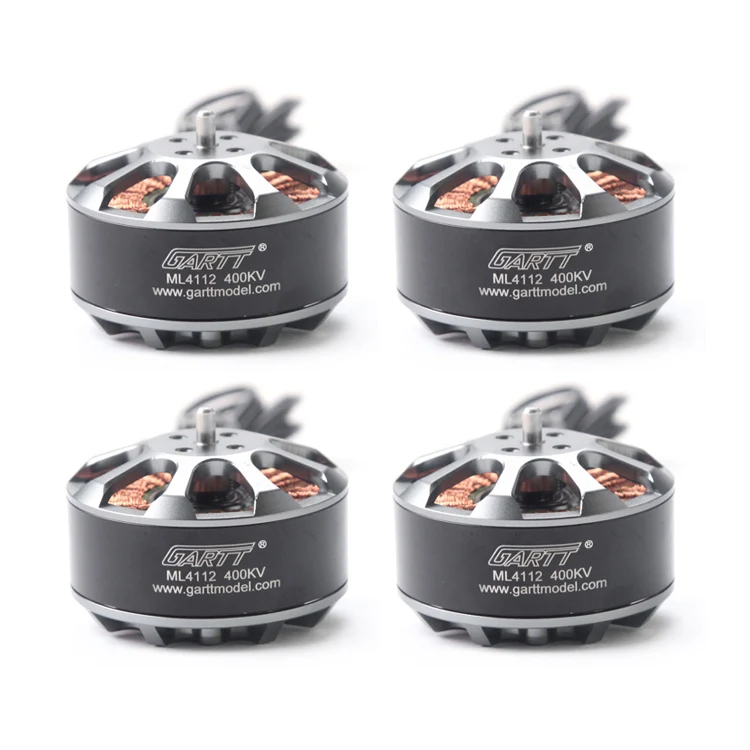 4 шт. GARTT ML 4112 400KV бесщеточный двигатель для радиоуправляемого квадрокоптера мультикоптера Милти-роторный Дрон