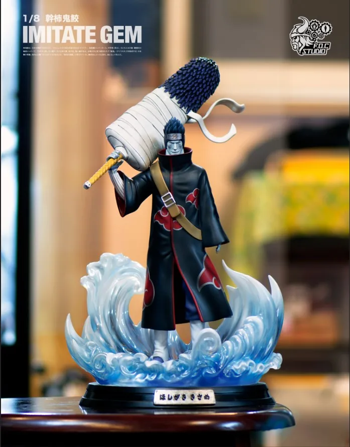 Comic Club Наруто FOC Akatsuki pain Konan Zetsu Itachi Kisame Kakuzu Hidan gk смола фигурка игрушка для коллекции - Цвет: Kisame
