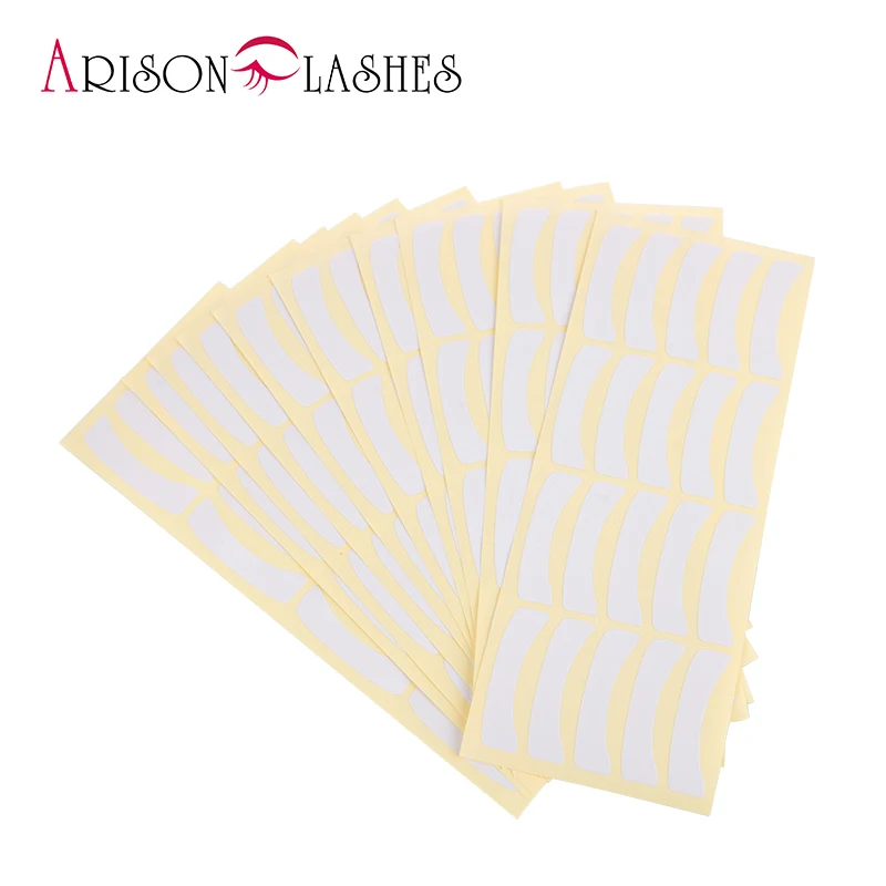 

Arison 100pairs Wholesale Paper Patches Eyelash Under Eye Pads Lash Eyelash Extension Paper Patches Eye Tips Sticker Wraps