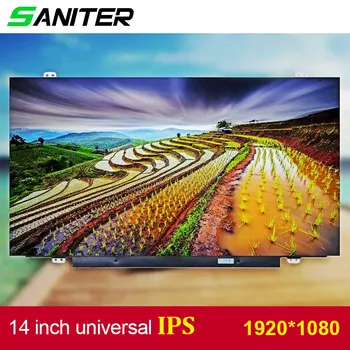 

SANITER Apply to Lenovo T420 T430 screen high score B140HAN01.1 B140HAN01.2 B140HAN01.3 IPS 1920 * 1080 HD Laptop LCD Screen
