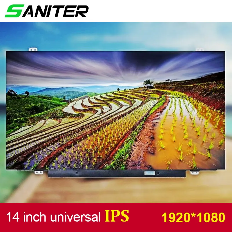 Pаспродажа SANITER относится к lenovo T420 T430 экран высокий балл B140HAN01.1 B140HAN01.2 B140HAN01.3 ips 1920*1080 HD ноутбук ЖК экран