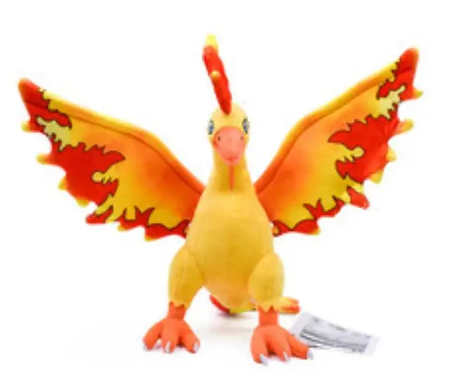 Pokemon Anime Games  series new 28CM Moltres plush toy stuffed toys A birthday present for children