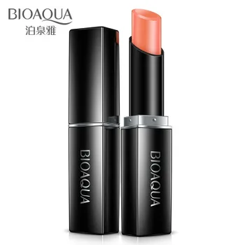 BIOAQUA 여성용 당근 내추럴 립 밤, 알로에 모이스처라이징 립 크림, 무색 리파인 리페어, 입술 주름, 겨울 립 케어