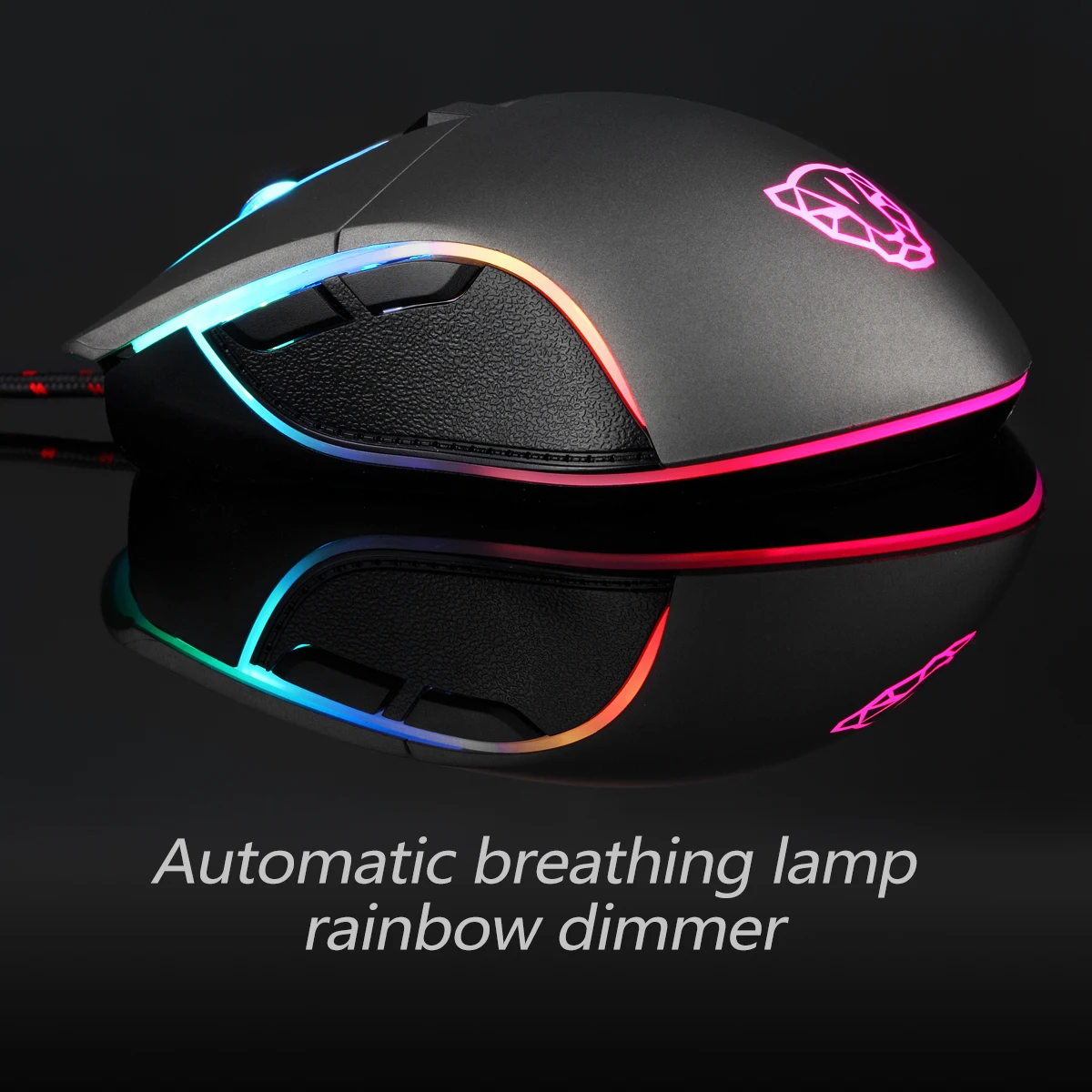 Motospeed светящийся RGB светодиодный оптическая игровая мышь Cata мышь Мыши 1,8 м USB Проводная Регулируемая 4 уровня Макс. Разрешение 3500 dpi мыши