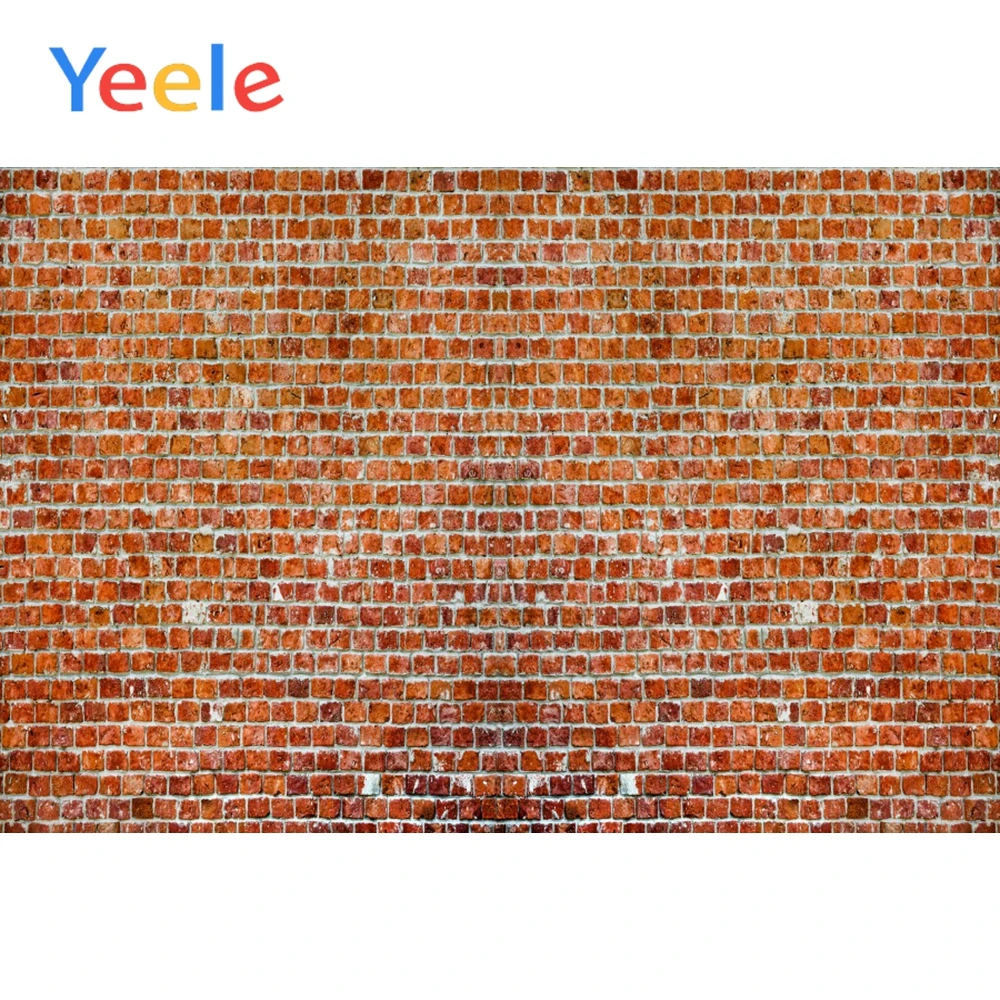 

Yeele Normal Brick Wall Gradient Color Scene Photography Backdrop Vinyl Portrait Doll Props Photographic Background Photo Studio