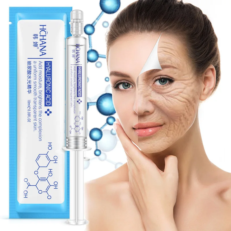

2019 Hot Anti-wrinkle Anti Aging Hyaluronic Acid Face Essence Liquid Moisturizing Whitening SJ66