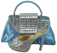 Neueste Italienische Schuhe Mit Passenden Taschen Hochwertigen Frauen Schuhe und Taschen Mit Steinen Sandalen Schuhe Und Tasche Set 1308-36