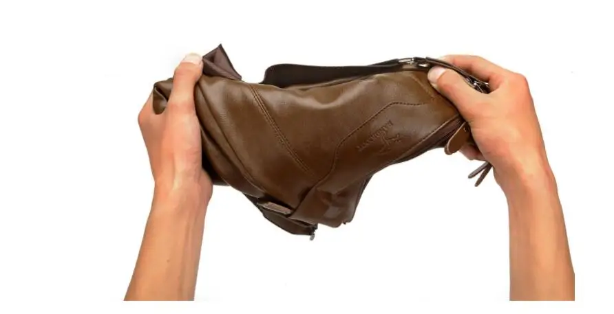 Брендовая мужская деловая кожаная сумка-портфель на плечо для 14 "ноутбука Мужская Рабочая деловая сумка-мессенджер/сумки на плечо