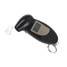 Подсветка цифровой тестер на алкоголь Цифровой алкотестер дыхания Алкотестер Анализатор ЖК-детектор подсветка Свет алкотестер