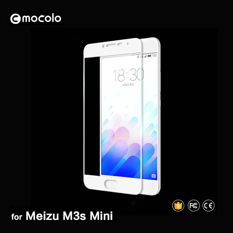 Mocolo, закаленное стекло, пленка 2.5D, изогнутая, 0,33 мм, полное покрытие экрана 9 H, Защита экрана для Meizu M6, note, стеклянная пленка для M5, M3, Note
