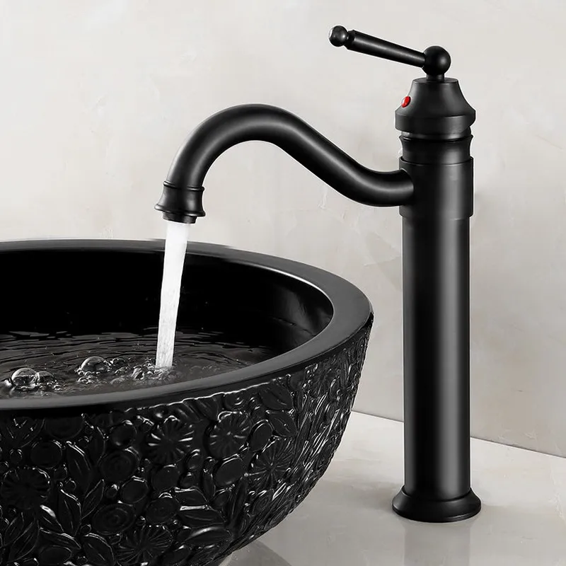 Luxury Oil Rubbed Bronze Gooseneck Single Handle Swivel Kitchen Bathroom Sink Basin Faucet Mixer Taps ahg019
