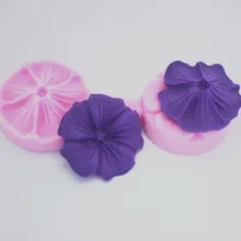 3D цветок рисунком силиконовые формы(случайный цвет) FM030