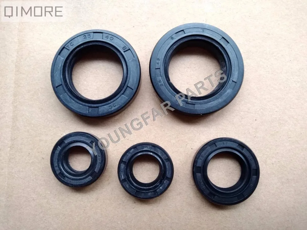 

Engine Oil Seal Set for Scooter Moped TB50 TB60 D1E41QMB GEELY 50 QINGQI 50