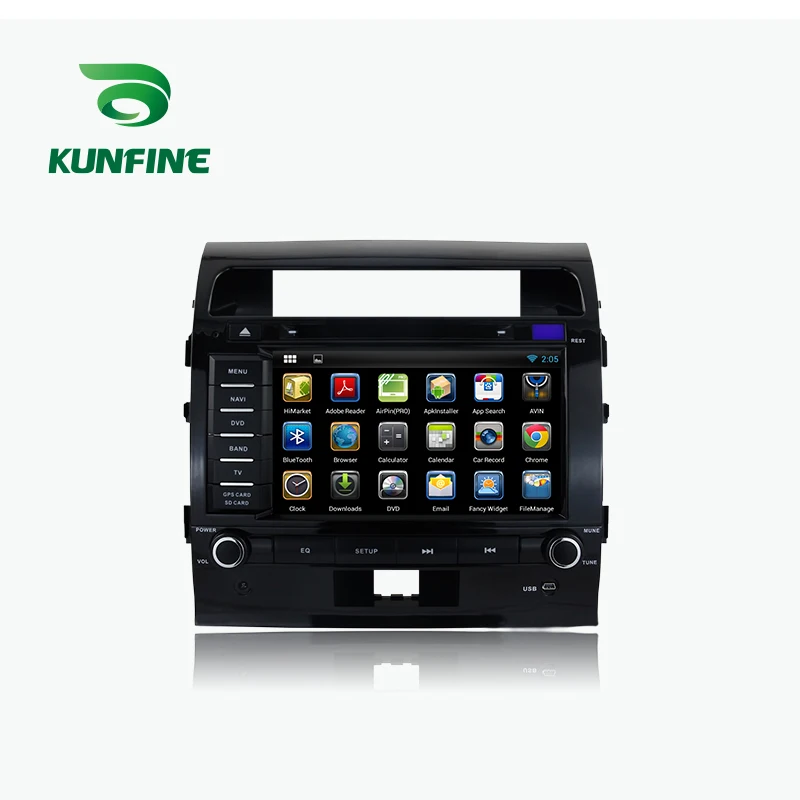 Car Stereo DVD Player GPS Navigation for Land Cruiser 200 (2008-2012) Radio MTK 3