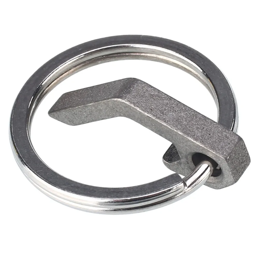 EDC Gear Titanium Mini bottle opener keychain EDC Pocket Lightweight