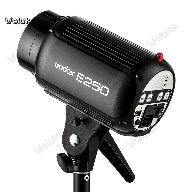 Godox E250 вспышка для профессиональных фотостудий 250 Вт студийная вспышка с беспроводным пультом управления CD50 T03