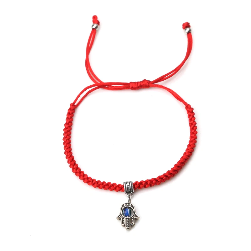 1-string-red-bracelet-bangle-blue-evil-eye-hamsa-hand-charms-bracelet-lucky-color-thread-fitting