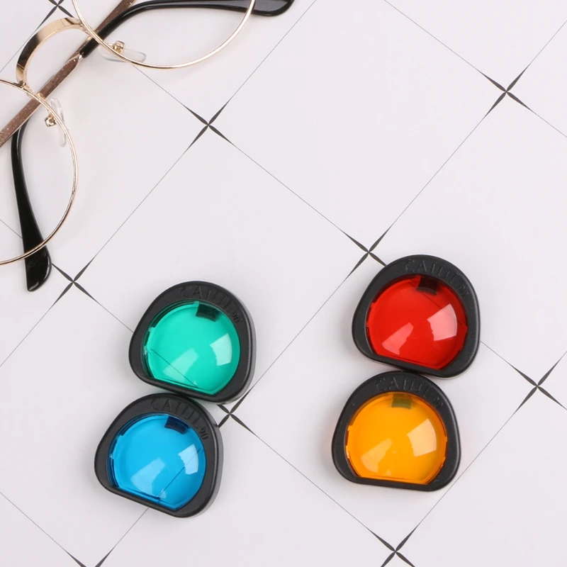 

4Pcs Color Close Up Lens Filter Set For Fujifilm Instax Mini 90 Film Camera New