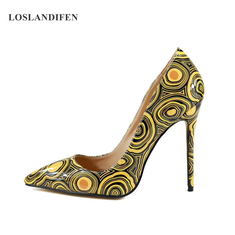 multi coloured stilettos