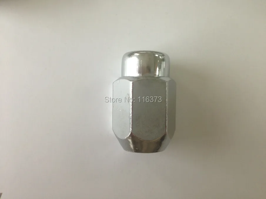 20 Pieces M14x1.5 LUG NUTS BULGE ACORN XL 13/16" HEX DRIVE CHROME