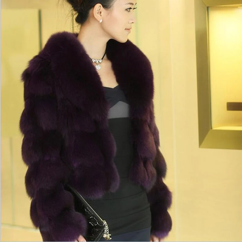 Женская шуба из натурального Лисьего меха теплая зимняя 100%|natural fur coats|genuine foxgenuine fox