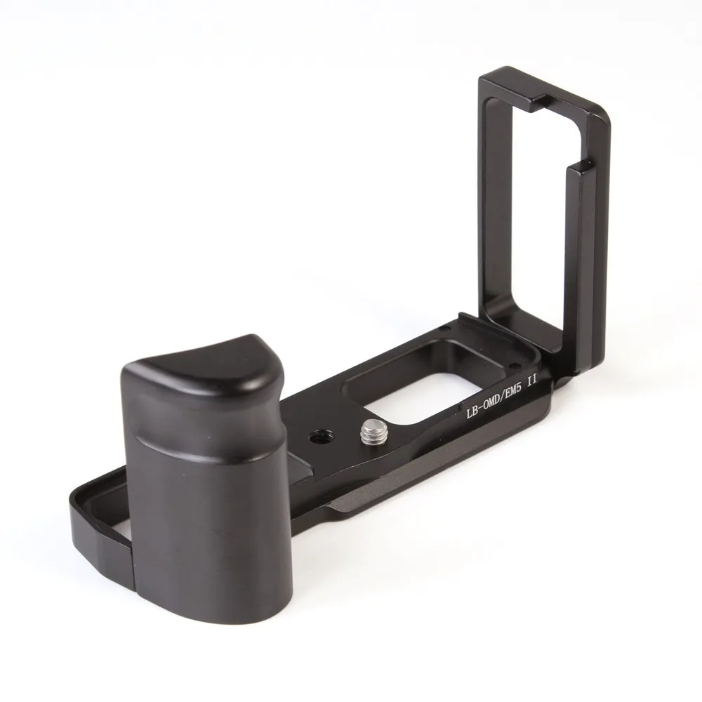 

EM5II Quick Release L Plate/Bracket Holder hand Grip for Olympus OM-D em5 Mark II E-M5II RRS SUNWAYFOTO Markins Compatible