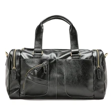 Новые повседневные кожаные дорожные сумки роскошные мужские большие вместительные портативные мужские сумки на плечо мужские сумки винтажные уличные дорожные сумки