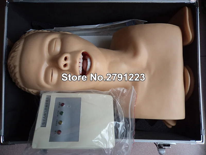 220V Intubation Manikin Учебная модель ПВХ Airway управление тренером медицинская школа студенческий образовательный обучающий источник