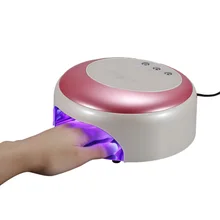 20 Вт светодиодный Сушилка для ногтей Гель-лак лечебная ультрафиолетовая лампа свет для педикюра и маникюра ногтей набор для художественной живописи салонные инструменты для ухода за ногтями