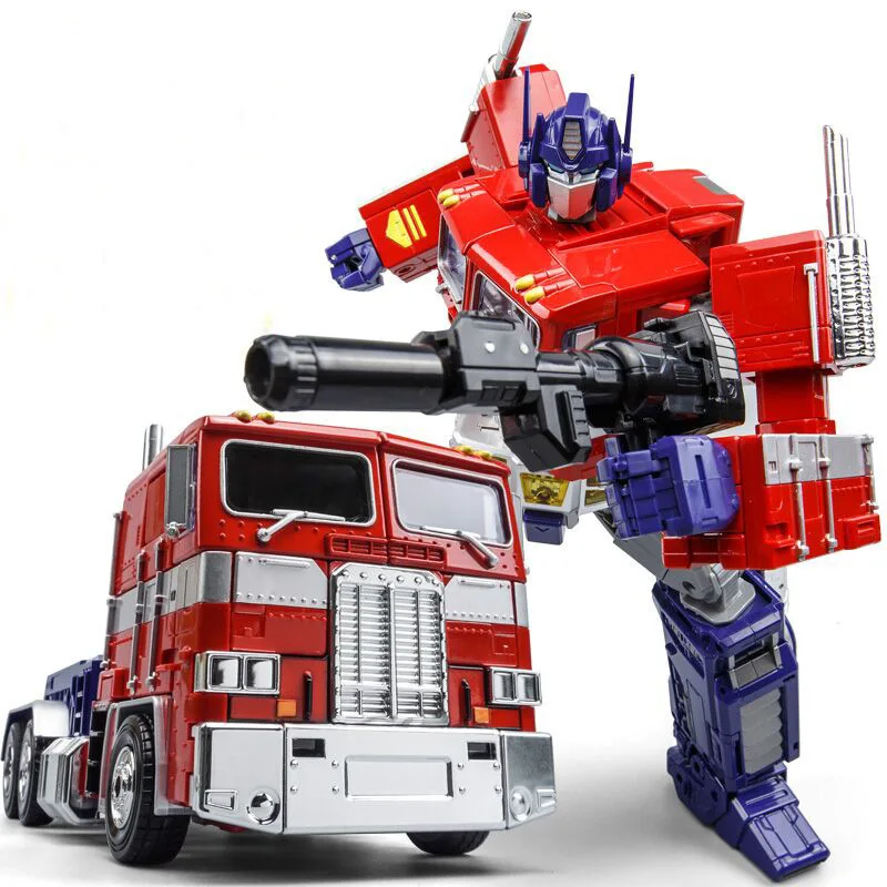 New  W8019 33CM big Optimus Transformation Deformation Robot MPP10 M01 Alloy Evasion Diecast Robot Action Figure Toys