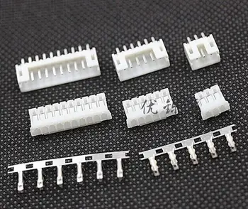 

100Set/Lot PH2.0 2.0mm Connector Straight Pin needle 2P/3P/4P/5P/6P/7P ( Straight Pin header +Terminal + Housing )