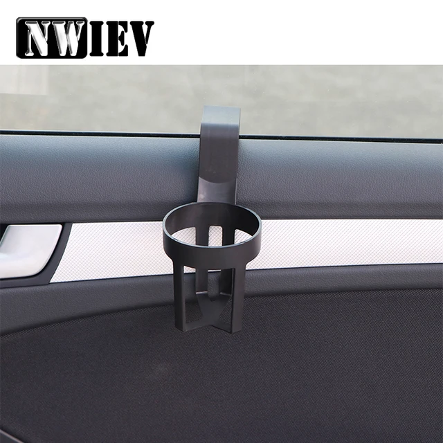 NWIEV Car Bottle Drink Holder Water Cup Holder For Renault Megane 2 Captur Mitsubishi ASX Jeep