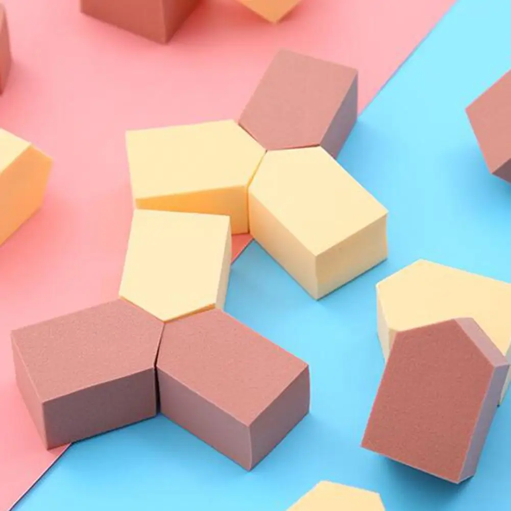 15Pcs/set Make Up Pentagon Powder Puff Foundation Puffs Cosmetic Makeup Sponge Smooth Cosmetic Beauty Tools Gifts 15Pcs/set Make Up Pentagon Powder Puff Foundation Puffs Cosmetic Makeup Sponge Smooth Cosmetic Beauty Tools Gifts