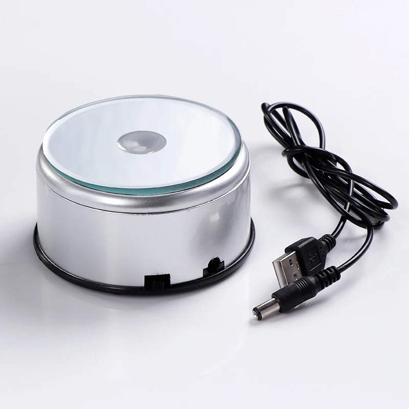 

Led Light Base Stand Crystal ball base Colorful Luminous Lamp Base Home Decoration Accessories