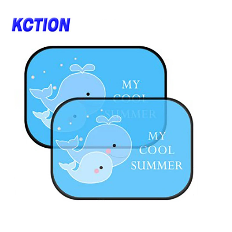 Kction автомобильный солнцезащитный козырек на лобовое стекло мультяшный блок