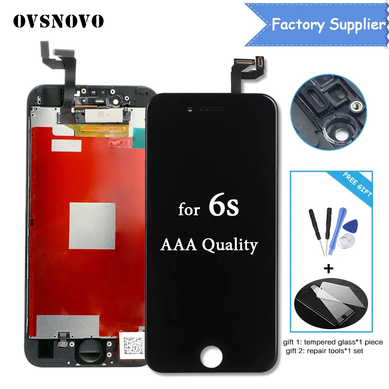 

4.7" AAA LCD Display For iPhone 6s A1633 A1688 A1700 Touch Screen Assembly Replacement Pantalla in Black/White No Dead Pixel