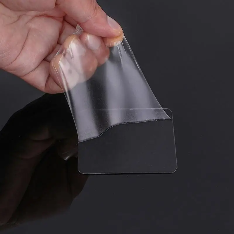 10 шт. 6*6 см прозрачный силиконовый двухсторонний клейкие ленты стикеры высокая прочность без следов клей стикеры товары для жизни