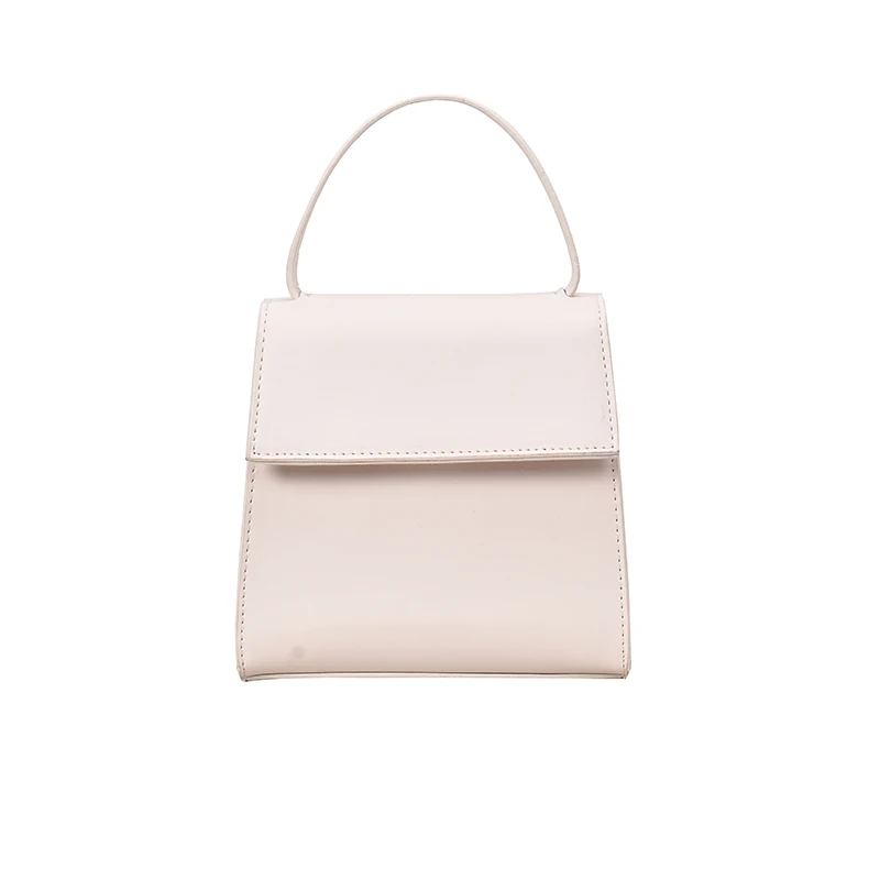 

Elegant Female Small Tote Bag 2019 Summer New Quality PU Leather Women's Designer Handbag Simple Casual Shoulder Messenger Bags