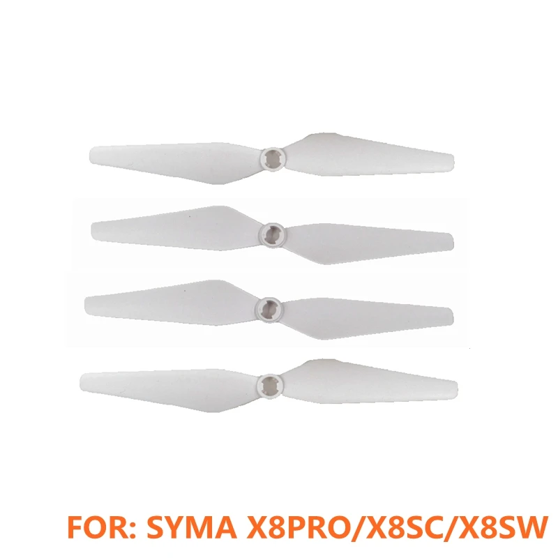 

For Syma X8PRO X8SC X8SW White Propellers Rc Quadcopter Blade Accessory Rc Drone Spare Parts Helicopter Screws