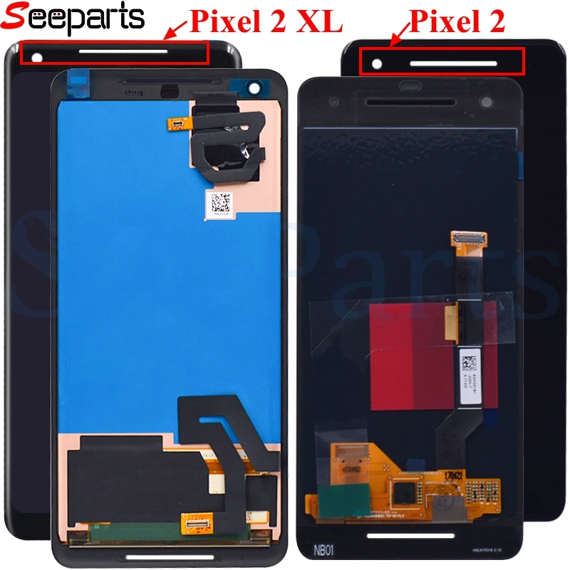 Goede Voor Google Pixel 2 3 3A 4 Xl Lcd scherm Touch Screen Digitizer Vergadering Pixel2 Pixel3 Pixel4 Scherm Voor Google pixel 4 Xl Lcd