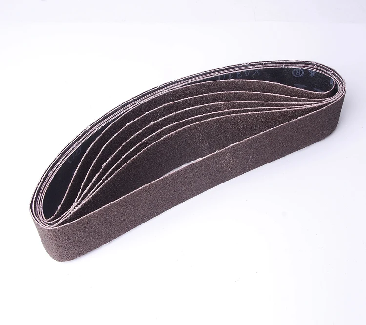 NEW 10pcs 620*40mm Corundum Abrasive Sanding Belt FOR Tube Belt Sander Portable Pipe Polishing Machine