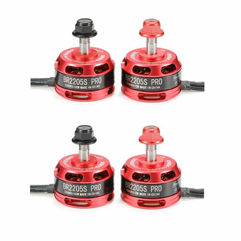 

4X Racerstar Racing Edition 2205 BR2205S PRO 2300KV 2-5S Brushless Motor For X210 X220 250 FPV Racer RC Drone Quadcopter DIY