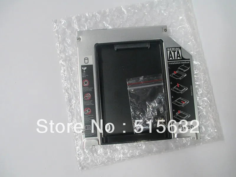 case for Apple Macbook Pro unibody 13" HDD SSD Optibay Adapter Caddy Kit USB DVD Case