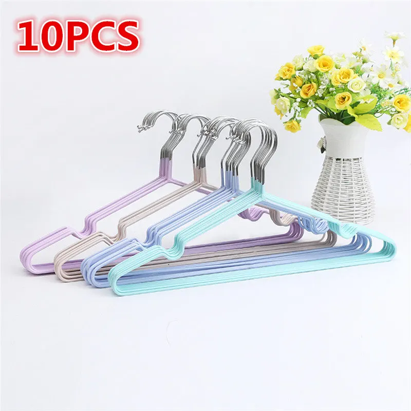 

10 Pcs Children Adult Baby Hangers Clothes Hangers for Clothes Drying Rack Shirt Hook Hangers Coat Hanger Clothes Rack XNC