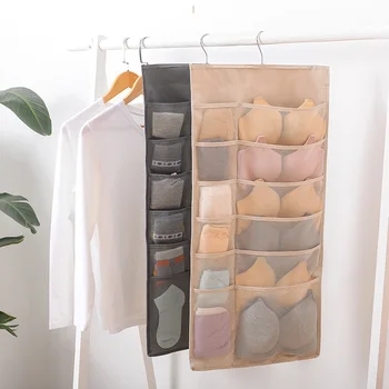 

Hanging Storage Bag 15/30/36 Grids Underwear Bra Socks Organizer Closet Home hanging in the wardrobe or on the back of door BDF