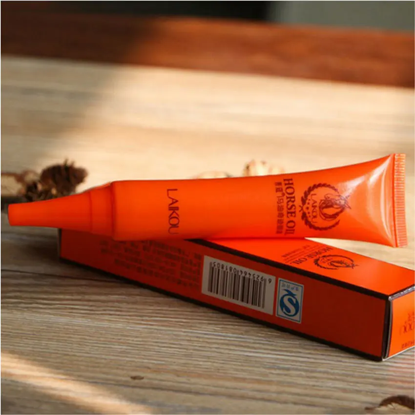 spesifikasi Laikou Perawatan Mata Minyak Kuda Eye Cream 30G Pelembab Mata Tas Penghapusan Di Bawah Mata Lemak Tablet Garis Halus remover